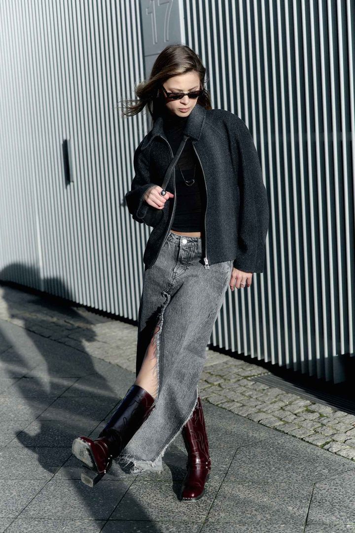 画像1: リバイバルアイテムは今っぽいバランスで着こなして