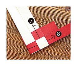 画用紙で工作！ お正月を手作りの「紅白ハートのはし置き」で迎えよう！の画像6