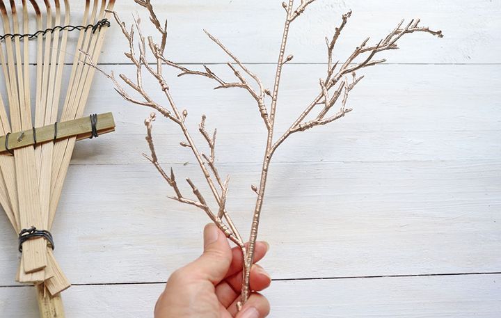 お正月の熊手アレンジ