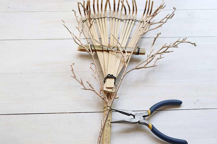 お正月の熊手アレンジ