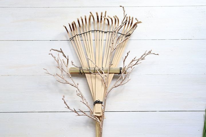 お正月の熊手アレンジ