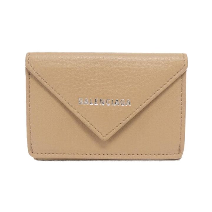 バレンシアガのペーパーミニウォレット