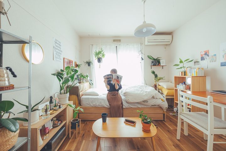 狭くても植物との暮らしを楽しむ。30㎡以下でも叶う植物のある暮らし3選