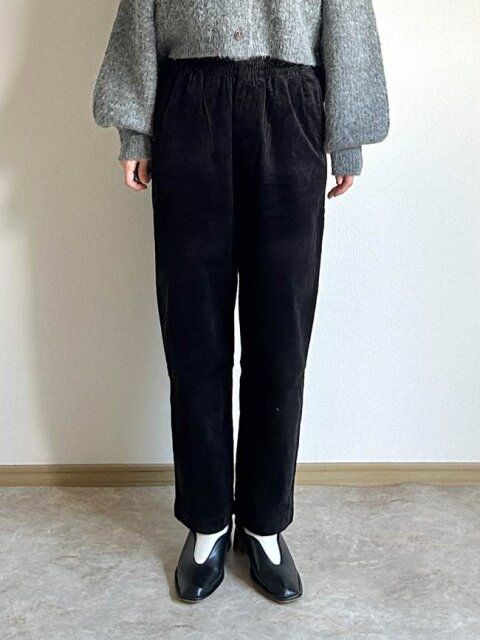 ユニクロ コーデュロイイージーアンクルパンツ Sサイズ 着用