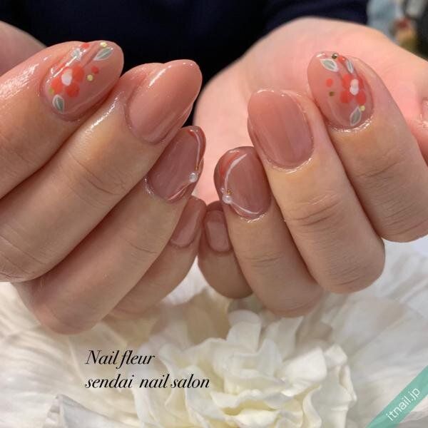 Nail fleurが投稿したネイルデザイン [photoid:I0078457] via Itnail Design (744809)