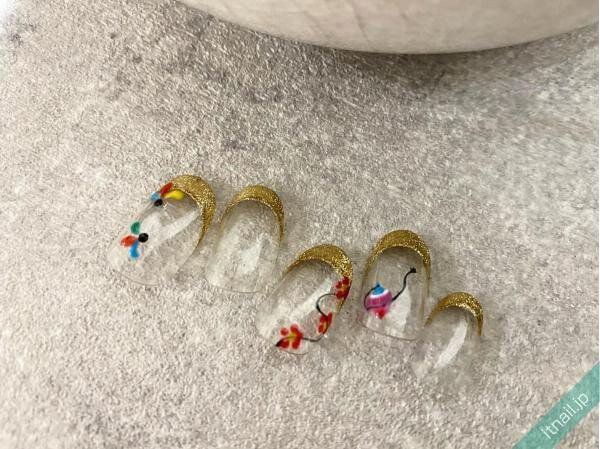 Sleepが投稿したネイルデザイン [photoid:I0107709] via Itnail Design (744808)