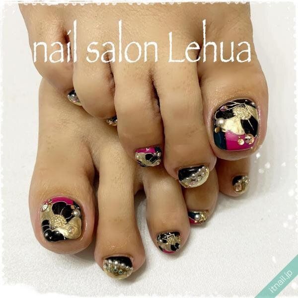Lehuaが投稿したネイルデザイン [photoid:I0129822] via Itnail Design (744799)