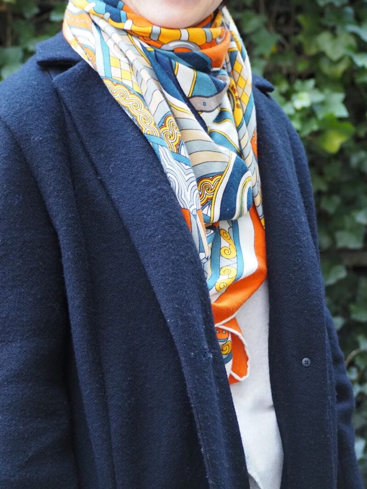 「エルメス」のスカーフ