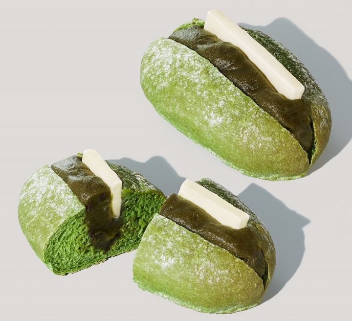 「抹茶あんバターサンド」335円