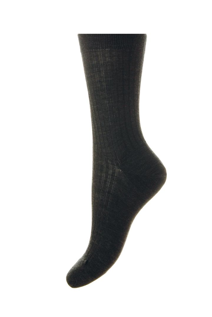 画像1: リブウールソックス¥3,630 (税込) 出典：真下商事