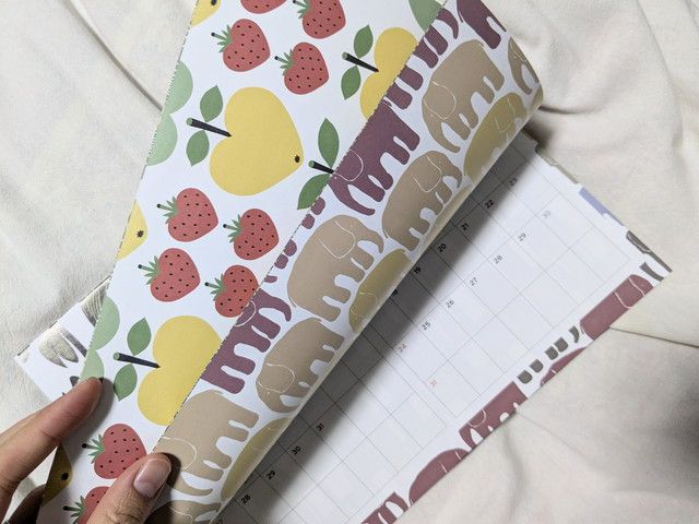 カレンダー内部