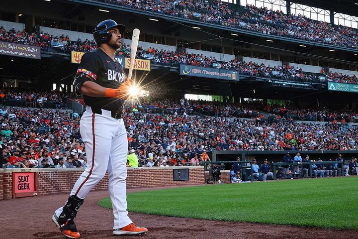 アンソニー・サンタンダー（C）Getty Images