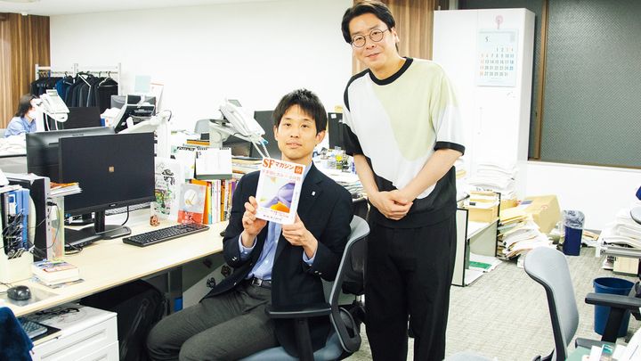 『S‒Fマガジン』編集長・溝口力丸、お笑い芸人・浦井のりひろ