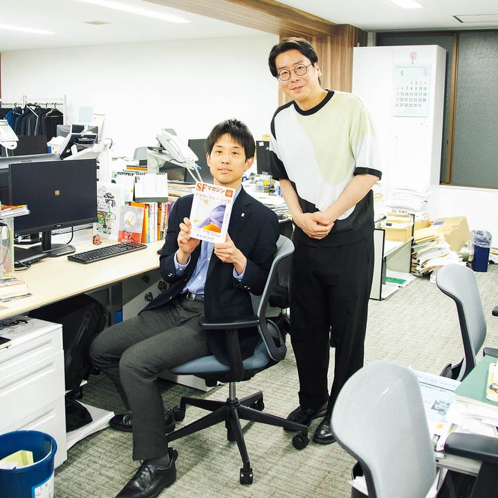 『S‒Fマガジン』編集長・溝口力丸、お笑い芸人・浦井のりひろ