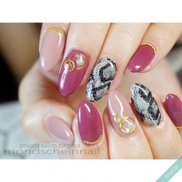 モントシャインネイルが投稿したネイルデザイン [photoid:I0074658] via Itnail Design (744825)