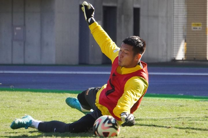 J3からJ1名門に電撃移籍した守護神がトライアウトに初挑戦！「今年1年間で得られたものは、僕にとってすごく大きな財産です」