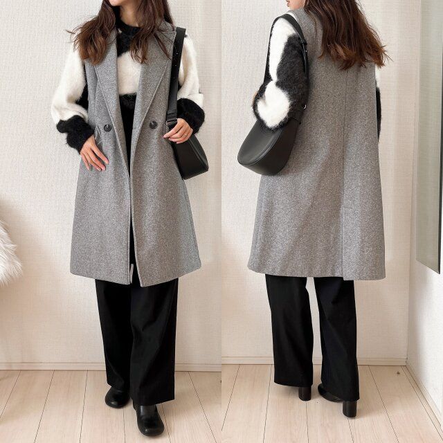 しまむら TTSAYニュアンスPO ジレ合わせ