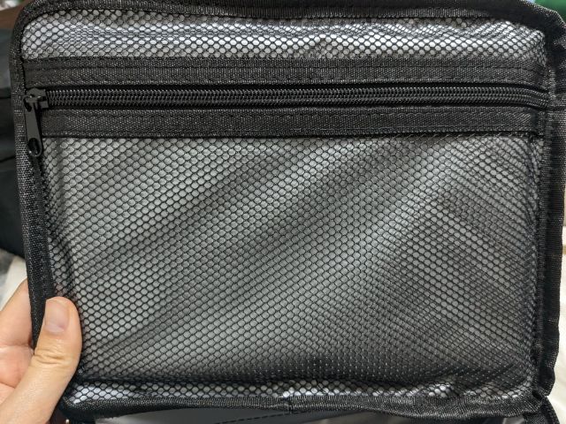 保冷バッグメッシュポケット