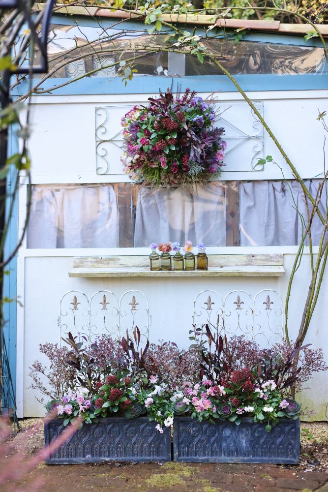 ハンギングとコンテナ