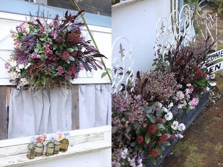 ハンギングとコンテナ