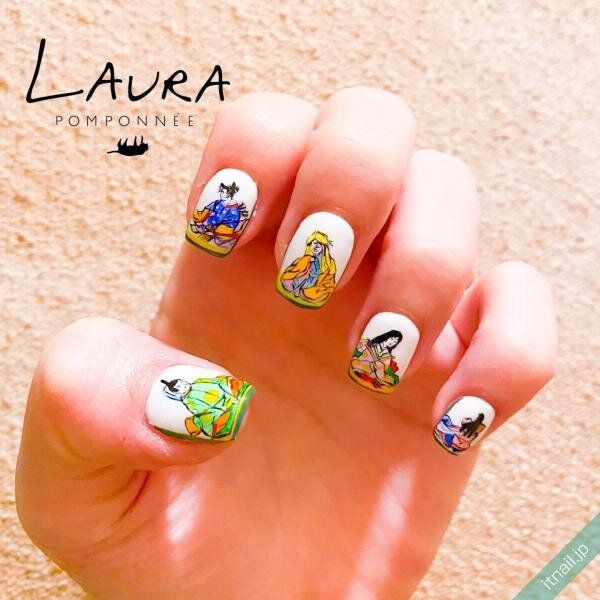 LAURA POMPONNEEが投稿したネイルデザイン [photoid:I0078760] via Itnail Design (744887)