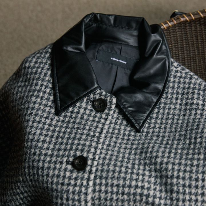 ビッグシルエットのハーフコートはふっくら袖ワンピースやニットワンピースと相思相愛♡【マイスタンダードブック】