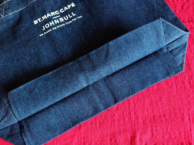 サンマルクカフェ「サンマルクカフェ福袋2025」ジョンブル×ジャパンブルー×サンマルクカフェ 〜Wコラボレーションスペシャリティ福袋2025〜（ジョンブル×サンマルクカフェ デニムトートバッグ）7