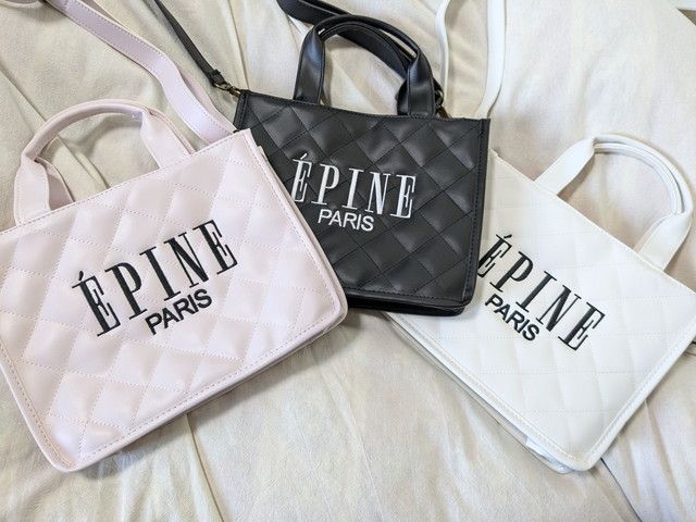 エピヌキルティングバッグ3色