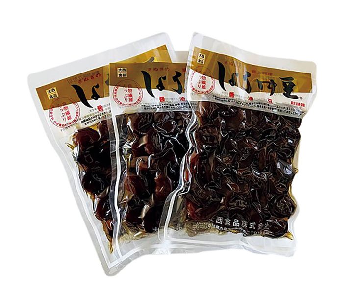 香川「大西食品のしょうゆ豆」