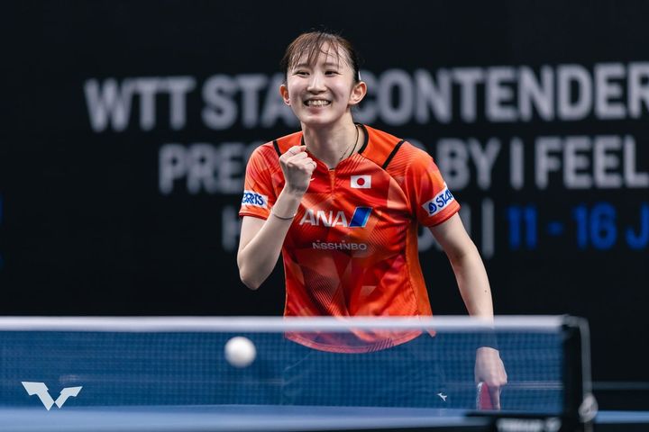 早田ひな（C）WTT