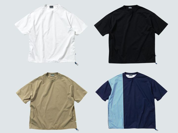 画像: 【ローソン × FREAK'S STORE】第2段「リラックスフィット ラッシュガード クルーネックTシャツ」 各¥2,970（税込）