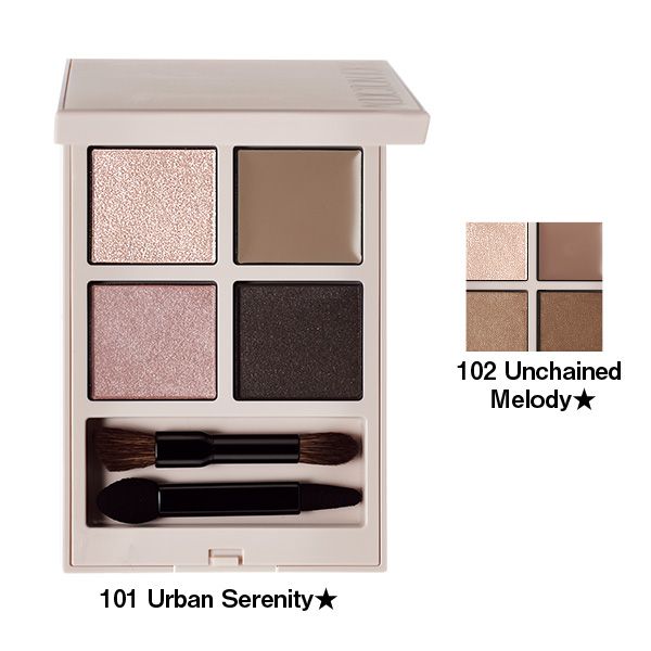 ザ アイシャドウ パレット ＋ “サイレンスト セレニティ”