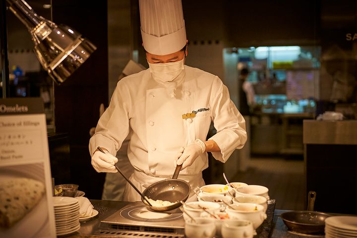 その場で作ったできたてをいただける