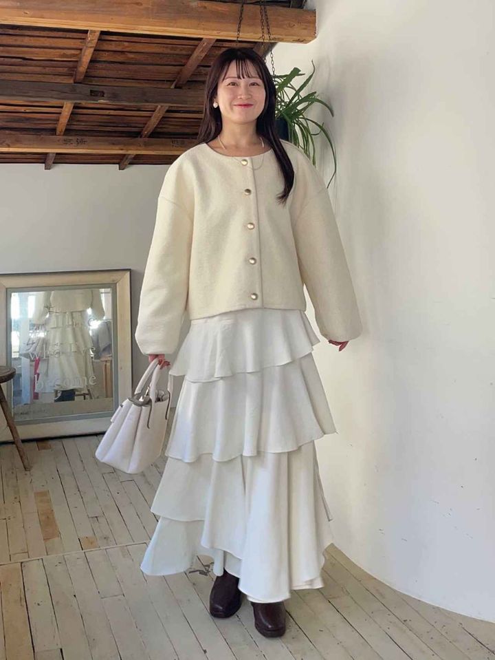 画像: アウター未満で重ねやすい！ 冬にほしいのは【ジャケット風カーデ】一択！