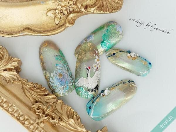 LeeBが投稿したネイルデザイン [photoid:I0125404] via Itnail Design (744846)