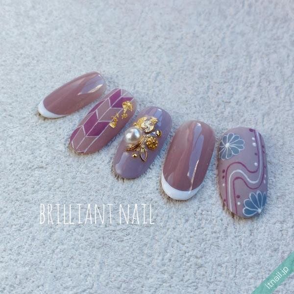 Brilliant Nailが投稿したネイルデザイン [photoid:I0106870] via Itnail Design (744851)