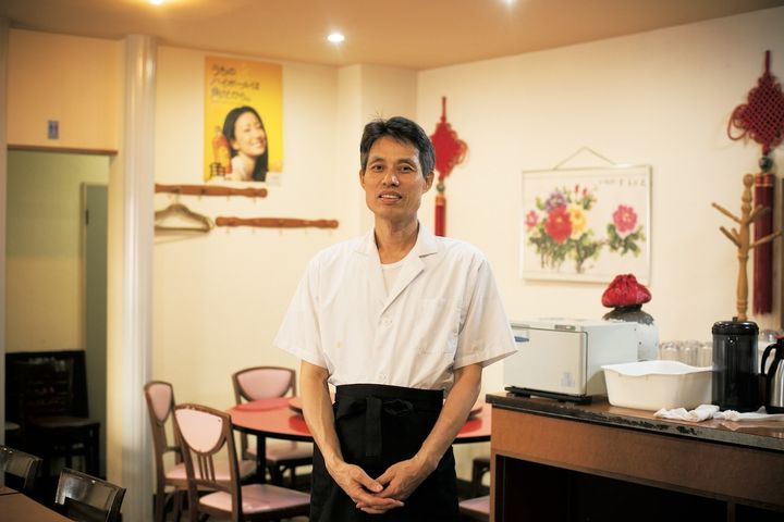 純華楼の主人・林愛英さん