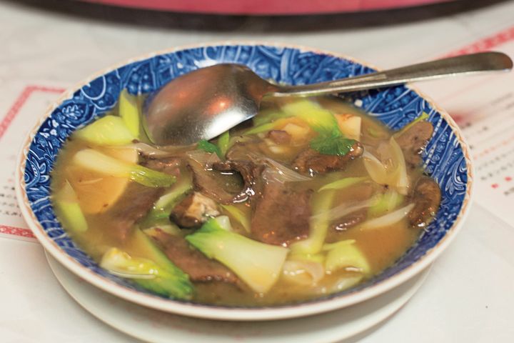 一品香の牛タンうま煮