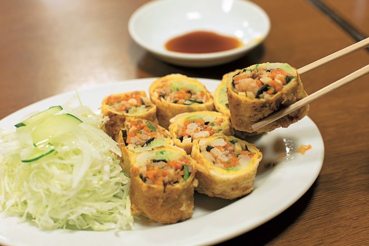 一芳亭 船場店の春巻き