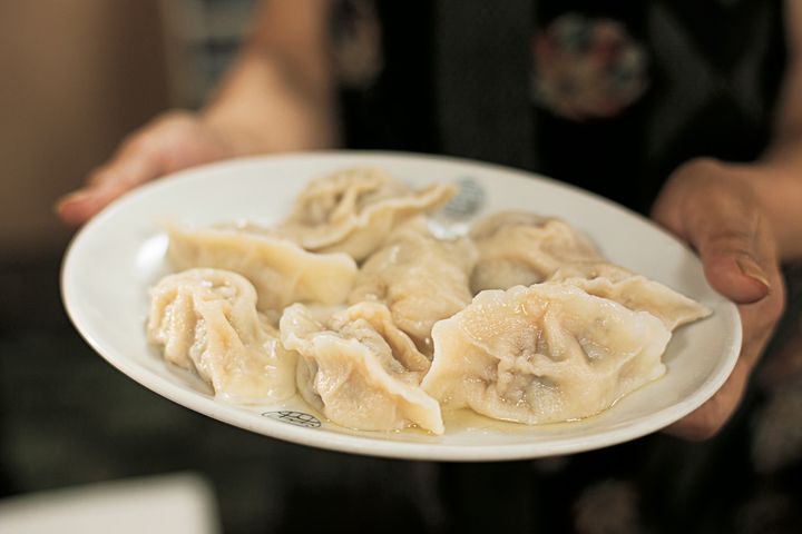 吉林菜館の水餃子
