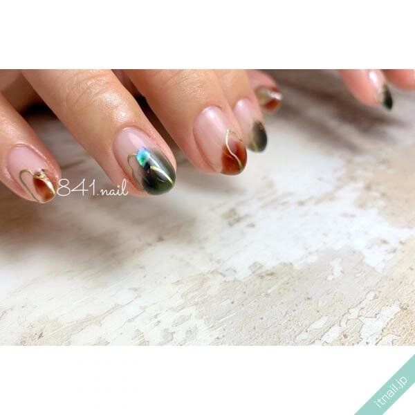 841.nailが投稿したネイルデザイン [photoid:I0090452] via Itnail Design (744648)
