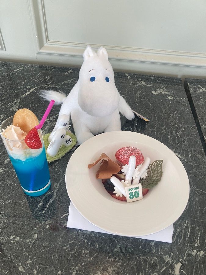 帝国ホテル×ムーミンのアフタヌーンティー シューアイスとモクテル