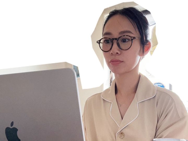 同じ姿勢が続くPC作業中も疲れにくい