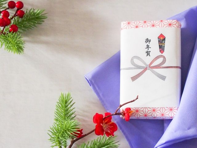 年始の手土産で渡すお年賀の熨斗の例