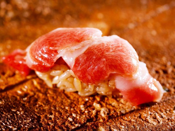 恵比寿『鮨 まさ』の「大トロ」