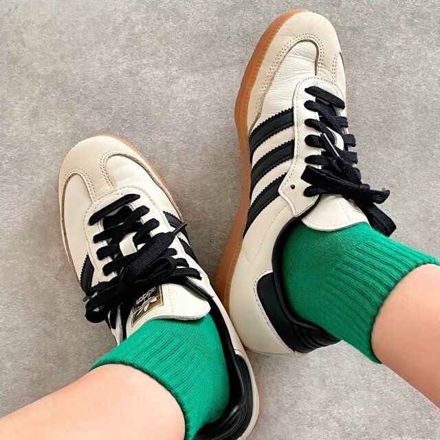 adidas SAMBA OG W 着用
