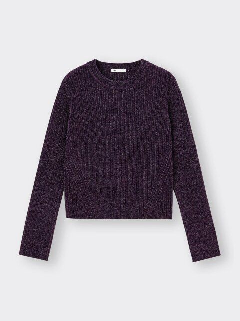 GUのシェニールセーター