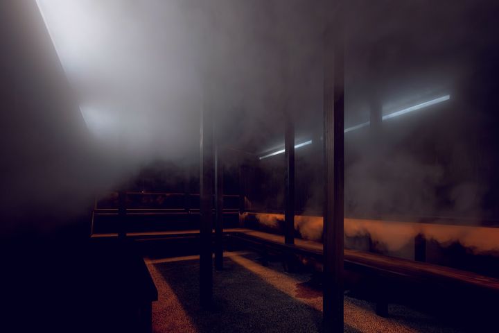 2024年春にできたばかりの薬草スチームサウナ。