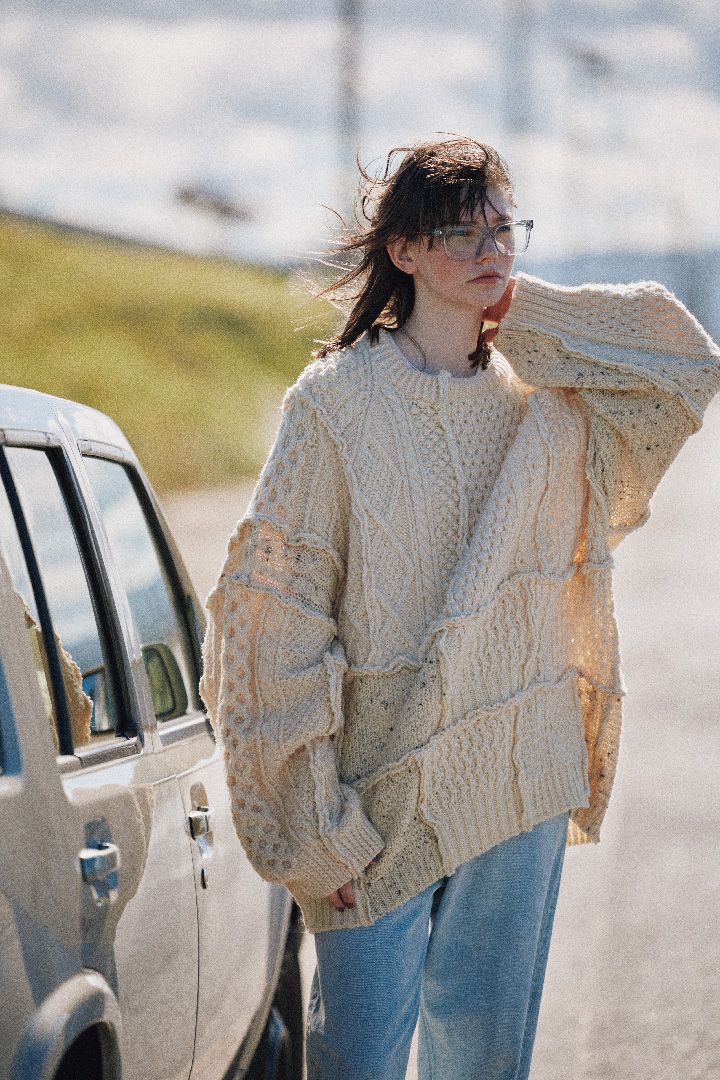 ノルディック柄に総柄…シンプルなデニムに合わせるだけでOKなデザインニットたち