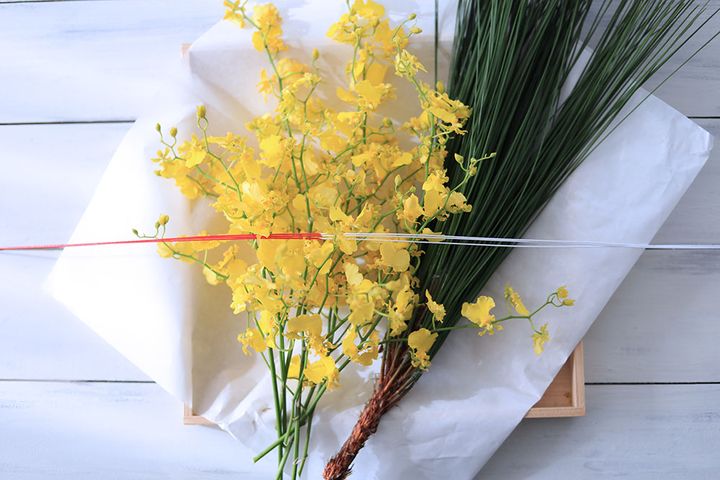 お正月のアレンジ